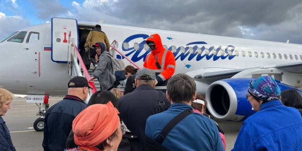 Авиакомпания «Якутия» совершает первый рейс в Алматы