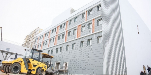 Завершается строительство «Квартала Труда» в Якутске
