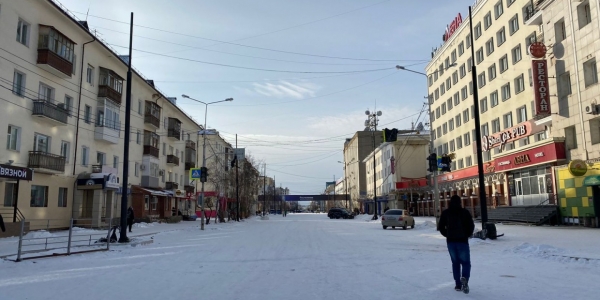 Проспект Ленина открыт для движения транспорта в Якутске