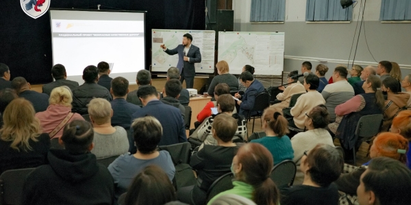 Отчет Окружной администрации города Якутска состоялся в Строительном округе