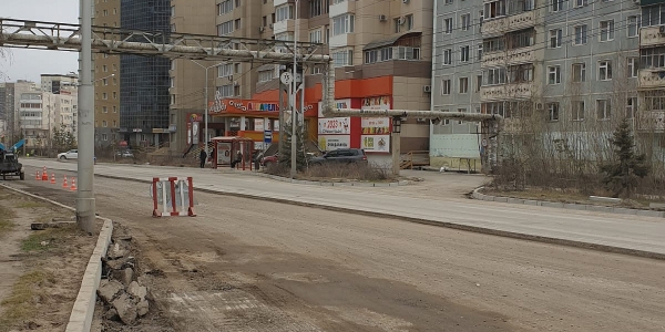Улицу Пояркова начали ремонтировать в Якутске