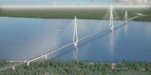 Кирилл Бычков : «До 2027 года русловая часть Ленского моста должна быть готова»