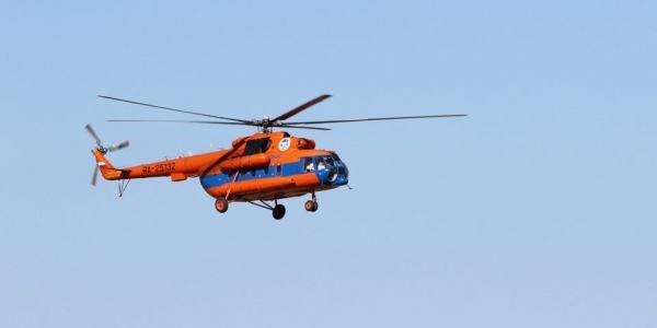 Вертолет Ми-2 совершил жесткую посадку в Жиганском районе Якутии