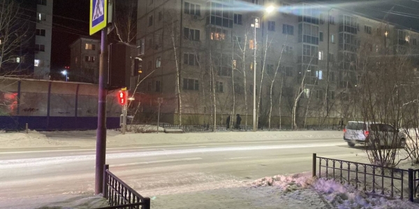 8-летнего пешехода сбили на улице Дзержинского в Якутске