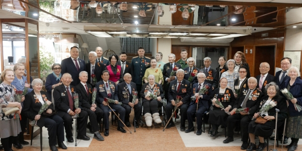 В Якутске поздравили ветеранов Великой Отечественной войны